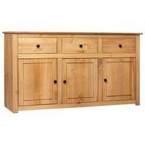 Komoda VLX Solid Pinewood 282703, pušies, 40x135x80 cm