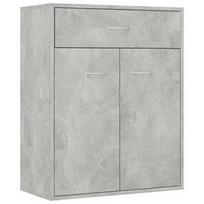 Komoda VLX Chipboard 800715, pilka, 30x60x75 cm