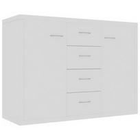 Komoda VLX Chipboard 800684, balta, 30x88x65 cm