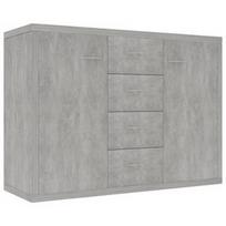 Komoda VLX Chipboard 800688, pilka, 30x88x65 cm
