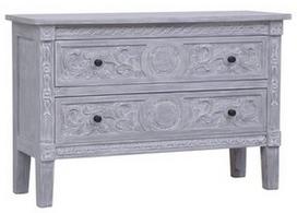 Komoda VLX Sideboard 283851, pilka, 30x90x60 cm