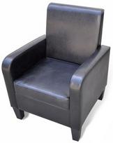 Fotelis VLX Simple Design 241109, juodas, 61 cm x 60 cm x 79.5 cm