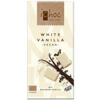 Baltasis šokoladas WHITE VANILLA, ekologiškas