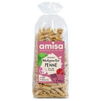 Pilno grūdo ryžių makaronai PENNE, ekologiški