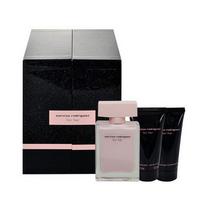 Narciso Rodriguez For Her 50ml EDP 50ml + 50ml Body Lotion + 50ml Shower Gel Kvepalai Moterims EDP Rinkinys