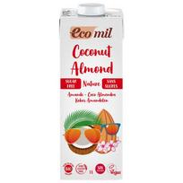 Ecomil Kokosų gėrimas su migdolais be cukraus, ekologiškas