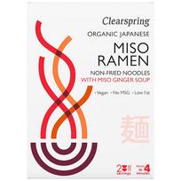 Japoniška sriuba MISO RAMEN su imbiero sultiniu, ekologiška
