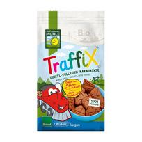 Pilno grūdo speltų sausainiai su kakava TRAFFIX, ekologiški