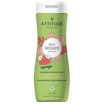 Šampūnas ir dušo gelis vaikams 2-IN-1 su arbūzų ir kokosų aromatu