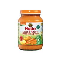 Morkų ir bulvių tyrelė kūdikiams nuo 4 mėn., biodinaminė