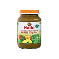 Holle Špinatų ir bulvių tyrelė kūdikiams nuo 4 mėn., ekologiška