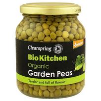 Clearspring Konservuoti žirneliai, biodinaminiai